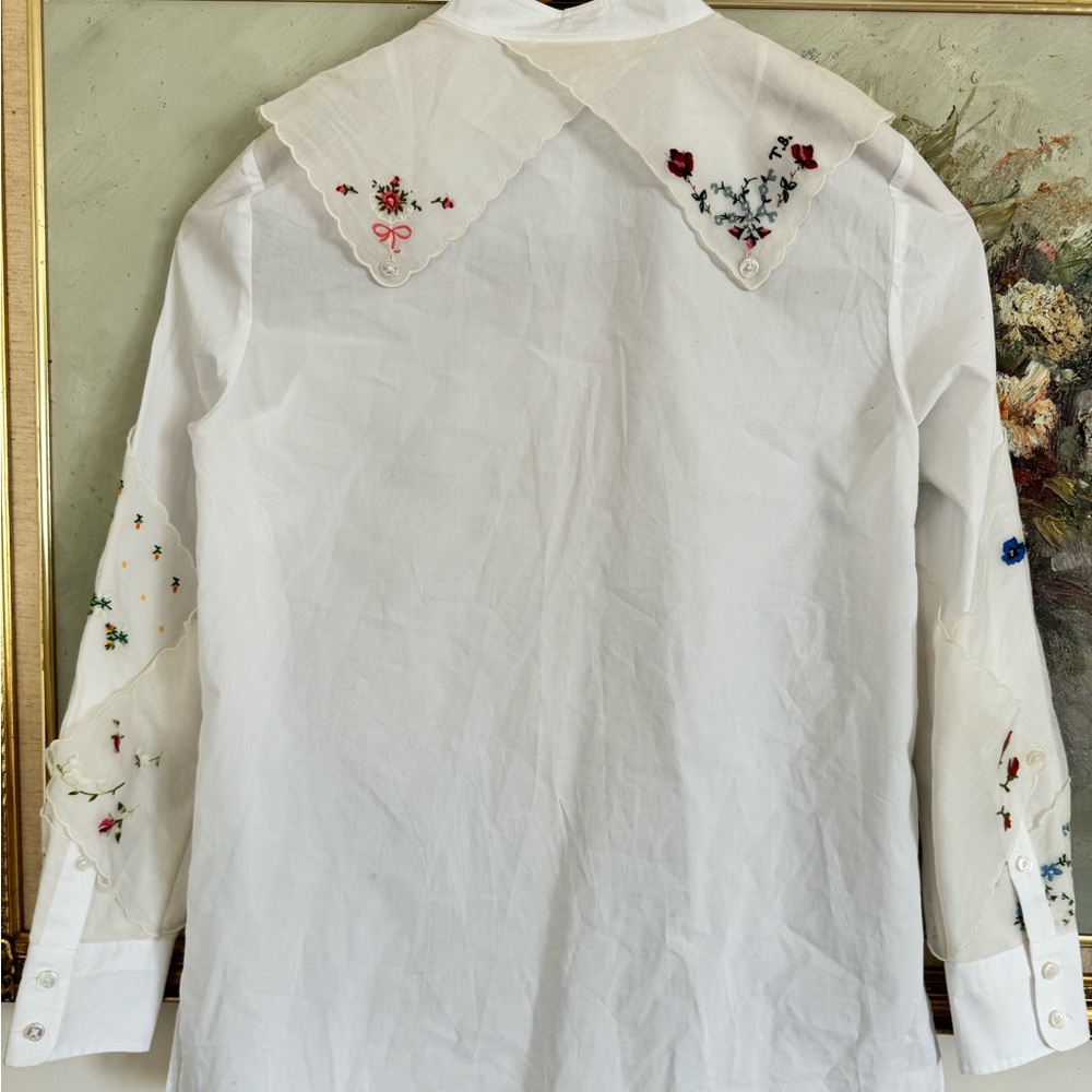 Tory Burch “Afternoon Tea” Blouse - Picture 3 of 6